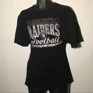 NFL Raiders faded tee